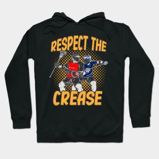 Respect The Crease Lacrosse Hoodie